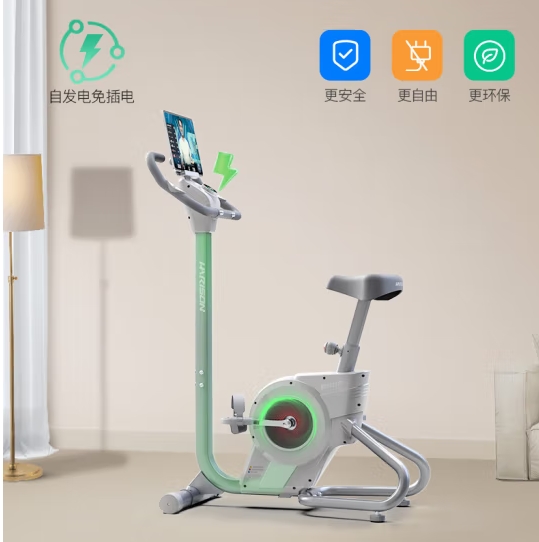 汉臣动感单车自发电家用智能飞梭运动健身器材室内自行车B101eco